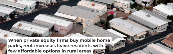 Although they’re often called ‘mobile,’ it’s hard and costly to relocate manufactured homes. Julia Robertson/Photodisc via Getty Images